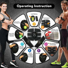 Load image into Gallery viewer, EMS Wireless Muscle Stimulator Trainer Smart Fitness Abdominal Training Electric Weight Loss Stickers Body Slimming Massager