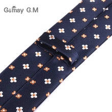Load image into Gallery viewer, New Jacquard Woven Neck Tie For Men Wedding Business Classic Ties Fashion Polyester Slim Mens Necktie For Suit 6cm Width Tie