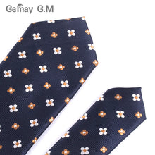 Load image into Gallery viewer, New Jacquard Woven Neck Tie For Men Wedding Business Classic Ties Fashion Polyester Slim Mens Necktie For Suit 6cm Width Tie