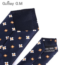 Load image into Gallery viewer, New Jacquard Woven Neck Tie For Men Wedding Business Classic Ties Fashion Polyester Slim Mens Necktie For Suit 6cm Width Tie