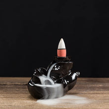 Load image into Gallery viewer, Creative Home Decor Backflow Stick Incense Burner Ceramic Censer Home Decoration Use In Home Teahouse