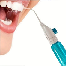 Load image into Gallery viewer, Household High Pressure Oral Irrigator Portable Teeth Clean Water Dental Floss Manual High Pressure