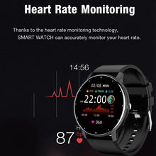 Load image into Gallery viewer, LIGE New Men Smart Watch Real-time Activity Tracker Heart Rate Monitor Sports Women Smart Watch Men Clock For Android, IOS