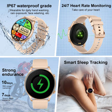 Cargar imagen en el visor de la galería, LIGE reloj inteligente mujer Bluetooth llamada deporte Fitness AI Control de voz pulsera completamente táctil pulsera para Android IOS nuevo reloj inteligente