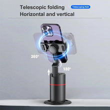 Load image into Gallery viewer, Wireless Remote Shooting Phone Stand Gimbals Stabilizer for Mobile, 360°Panorama Rotation Auto Face Tracking Phone Holder Tripod