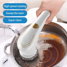 Load image into Gallery viewer, Handheld Shower Cleaner Brush Electric Spin Scrubber Cordless Power Scrubber
