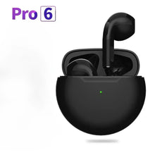 Load image into Gallery viewer, NEW Pro 6 TWS Wireless earbuds with Bluetooth Earphones Sport Running for Apple iPhone Android Xiaomi