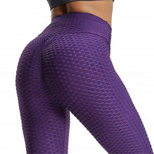 Cargar imagen en el visor de la galería, Sexy cintura alta entrenamiento ajustado pantalones de correr Push Up Leggings mujeres Legging Fitness Leggins pantalones para mujer pantalones de mujer