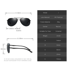 Load image into Gallery viewer, New Polarized Men Sunglasses Classic Driving Sun Glasses Metal Frame Mirror Lens Sunglasses Men/Women