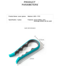 Load image into Gallery viewer, 4-in-1 Size Bottle Cap Bottle Opener Household Kitchen Gadgets Can Opener Non-slip Bottle Opener Multifunction Lid Jar Opener