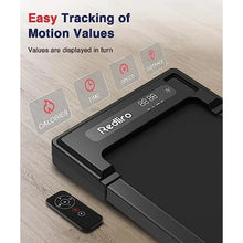 Charger l'image dans la galerie, Redliro Tapis de course sous le bureau, mini tapis de course portable avec télécommande, Bluetooth, poids maximum de 265 lb