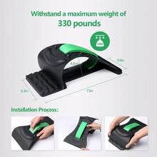 Load image into Gallery viewer, New 4 Level Neck Stretcher Massage Apparatus Magnetotherapy Back Stretch Massager Tool Lumbar Cervical Spine Support Pain Relief