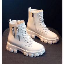 Load image into Gallery viewer, Snow Boots Women Winter New Plush Velvet Woman Shoes Warm Ankle Boots Thick Cotton Shoes Furry Black Women Boots