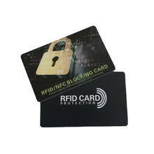 Cargar imagen en el visor de la galería, RFID Blocking Cards Contactless NFC Debit Credit Card Smart Anti-theft
