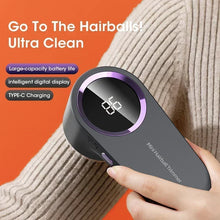 Load image into Gallery viewer, Electric Lint Remover Electric Hairball Sweater Trimmer Type-C USB charging Convenient Smart LED