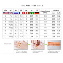 Load image into Gallery viewer, Milangirl High Quality Big CZ Rings Bling Rings for Women Wedding Engagement