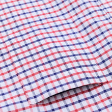 Load image into Gallery viewer, Men's Plaid Regular Checkered Casual Shirts Long-Sleeve Pocket Oxford Cotton