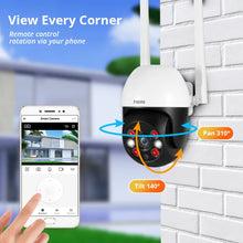 Load image into Gallery viewer, Fuers 3MP 5MP IP Camera Tuya Smart Outdoor Home Security Auto Tracking Human Detection Camera WIFI CCTV Surveillance Camera
