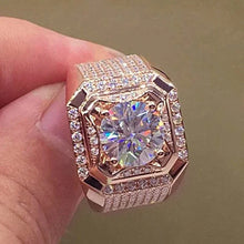 Load image into Gallery viewer, Milangirl High Quality Big CZ Rings Bling Rings for Women Wedding Engagement