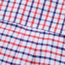 Load image into Gallery viewer, Men's Plaid Regular Checkered Casual Shirts Long-Sleeve Pocket Oxford Cotton
