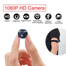 Load image into Gallery viewer, 1080P HD Mini Camera Wifi Security Sensor Camcorder Wireless Monitor Cam Safety Surveillance Secret Audio Video Recorder Magnet