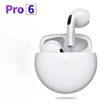 Load image into Gallery viewer, NEW Pro 6 TWS Wireless earbuds with Bluetooth Earphones Sport Running for Apple iPhone Android Xiaomi