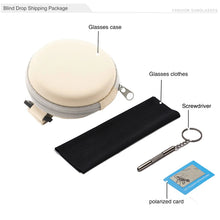 Load image into Gallery viewer, Folding HD Polarized Men Women Sunglasses Classic Fashion Club Brand Folded Driving Sun Glasses Blind Drop Shipping Masculino