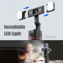 Load image into Gallery viewer, Wireless Remote Shooting Phone Stand Gimbals Stabilizer for Mobile, 360°Panorama Rotation Auto Face Tracking Phone Holder Tripod