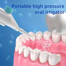 Load image into Gallery viewer, Household High Pressure Oral Irrigator Portable Teeth Clean Water Dental Floss Manual High Pressure