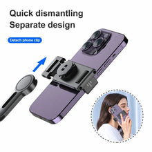 Load image into Gallery viewer, Wireless Remote Shooting Phone Stand Gimbals Stabilizer for Mobile, 360°Panorama Rotation Auto Face Tracking Phone Holder Tripod