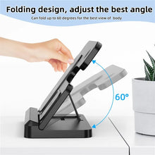 Load image into Gallery viewer, 3 In 1 Wireless Charger Stand Pad For iPhone 15 14 13 Samsung S22 S21 Galaxy Watch 5 4 3 Active Buds Fast Charging Dock Station