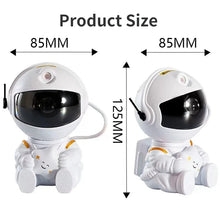 Load image into Gallery viewer, Galaxy Star Projector LED Night Light Starry Sky Astronaut Porjectors Lamp For Decoration Bedroom Home Decorative Children Gifts