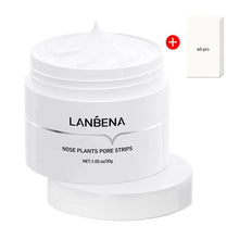 Load image into Gallery viewer, Blackhead Remover Cream Paper Plant Pore Strips Nose Acne Cleansing Black Dots Peel Off Mud Mask Treatments Skin Care