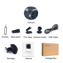Load image into Gallery viewer, 1080P HD Mini Camera Wifi Security Sensor Camcorder Wireless Monitor Cam Safety Surveillance Secret Audio Video Recorder Magnet
