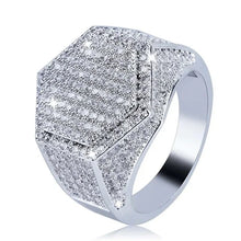 Load image into Gallery viewer, Milangirl High Quality Big CZ Rings Bling Rings for Women Wedding Engagement