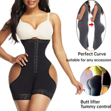 Cargar imagen en el visor de la galería, HEXIN-bragas con Control de barriga para mujer, ropa interior Sexy, pantalones cortos moldeadores, entrenador de cintura, corsé ajustado, pantalones moldeadores 
