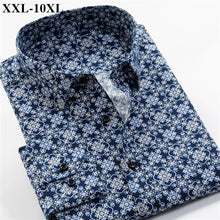 Load image into Gallery viewer, Men&#39;s Printed Shirt Autumn New Fashion Casual Loose Hawaii Long Sleeve Shirts Male Brand Plus Zise 5XL 6XL 7XL 8XL 9XL 10XL
