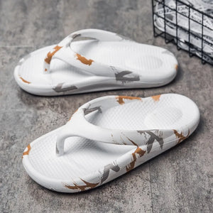 Zapatillas de playa transpirables para hombre, chanclas Unisex de gran tamaño, chanclas de ocio de verano, zapatos para hombre, sandalias ligeras y suaves