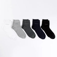 Load image into Gallery viewer, 10 Pairs / Lot Bamboo Fiber Socks Men Casual Business Anti-Bacterial Breatheable High Quality Guarantee Socks
