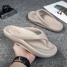 Cargar imagen en el visor de la galería, Zapatillas de playa transpirables para hombre, chanclas Unisex de gran tamaño, chanclas de ocio de verano, zapatos para hombre, sandalias ligeras y suaves
