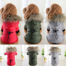 Charger l&#39;image dans la galerie, Vêtements d&#39;hiver pour animaux de compagnie, veste Super chaude, manteau en coton plus épais, imperméable, pour petits chiens, vêtements pour animaux de compagnie, bouledogue français, chiot, nouvelle collection 
