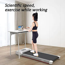 Load image into Gallery viewer, Walking Pad, Walking Treadmill Under Desk Treadmill 2 in 1 Home/Office with Remote Control, Portable Treadmill in LED Display
