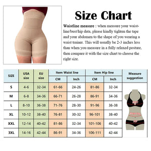 Bragas moldeadoras de cintura alta para mujer, levantador de glúteos sin costuras, Fajas reductoras de compresión, corsé adelgazante, ropa interior moldeadora 