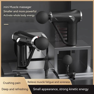 Pistolet de Massage masseur musculaire professionnel pistolet de Fascia électrique Mini hommes et femmes muet électrique de qualité professionnelle 