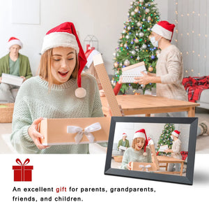 WiFi Frameo Digital Photo Frame 10.1 Inch 32GB Smart Digital Picture Frame with 1280x800 IPS HD Touch Screen