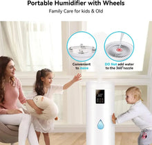 Cargar imagen en el visor de la galería, Honovos 17L/4.5Gal Humidificador ultrasónico de niebla fría grande con tubo de extensión para habitación grande Humidificador para toda la casa 2000 pies cuadrados
