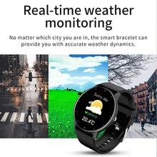 Cargar imagen en el visor de la galería, LIGE nuevo reloj inteligente para hombres rastreador de actividad en tiempo Real Monitor de ritmo cardíaco deportes mujeres reloj inteligente hombres reloj para Android, IOS
