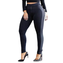 Charger l&#39;image dans la galerie, Nouveau Pantalon femme nouveau Leggings à panneaux noirs Joggers
