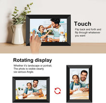 Load image into Gallery viewer, WiFi Frameo Digital Photo Frame 10.1 Inch 32GB Smart Digital Picture Frame with 1280x800 IPS HD Touch Screen
