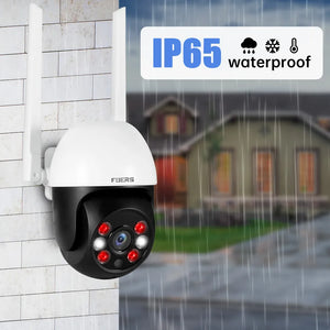 Cámara IP Fuers de 3MP y 5MP, Tuya, cámara inteligente de seguridad para el hogar para exteriores, seguimiento automático, cámara de detección humana, WIFI, cámara de vigilancia CCTV 